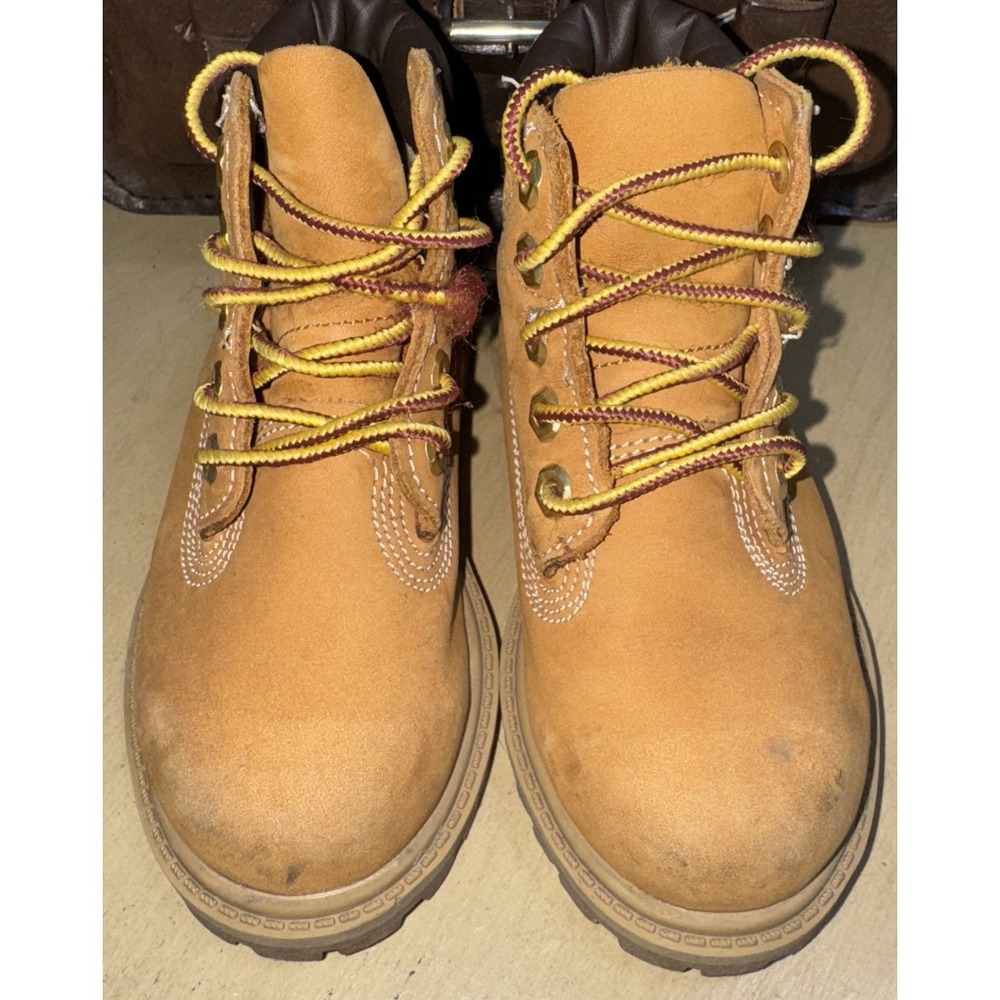 Timberland Classic 6-Inch Little‎ Kids  Size 8M Brown Leather Boots Shoes